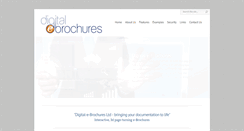Desktop Screenshot of digital-e-brochures.com