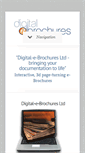 Mobile Screenshot of digital-e-brochures.com